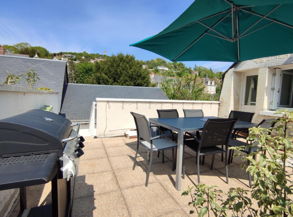 Gite La P'Tite Terrasse Chinon Centre Buitenkant foto